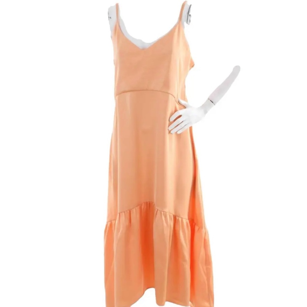 Claudie Pierlot Paris Peach Midi Dress size FR 34/ US size 2